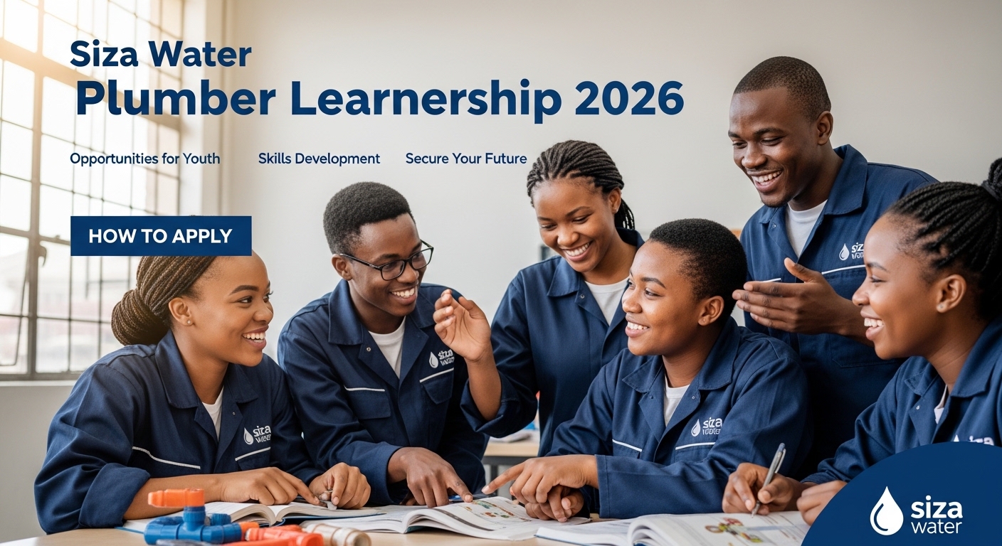 Siza Water Plumber Learnership 2026: How to Apply