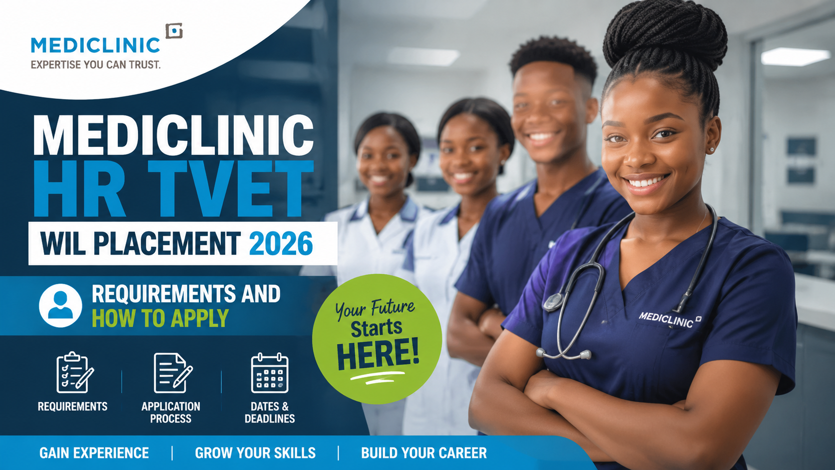Mediclinic HR TVET WIL Placement2026: Requirements and How to Apply